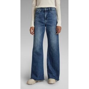 G-Star Raw Deck Ultra High Wide Leg Jeans Size 26‎